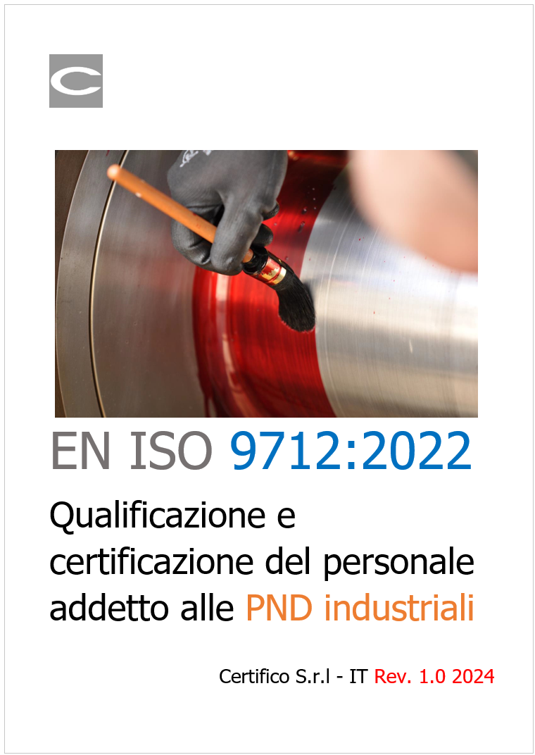 EN ISO 9712 2022 Personale PND industriali