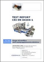 Test Report EN 60204-1