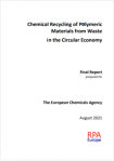 Chemical Recycling of Polymeric Materials from Waste EHA