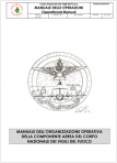 Manuale organizzazione operativa componente aerea del corpo nazionale dei vigili del fuoco