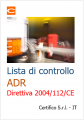 Lista di Controllo di merci pericolose ADR