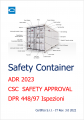 Safety container: ADR | CSC | Ispezioni D.P.R. 448/1997