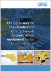 Guidance on the classification of attachments to construction equipment