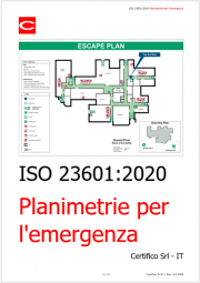 Planimetrie per l'emergenza: UNI ISO 23601