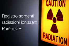 Registro sorgenti radiazioni ionizzanti: parere Conferenza Regioni