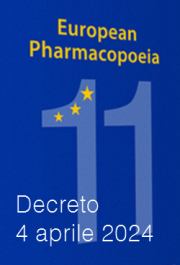 Decreto 4 aprile 2024 |  Suppl. 11.4 Farmacopea europea 11ª ed.