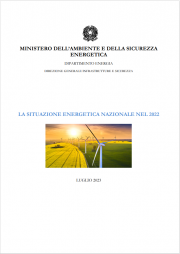 Relazione Annuale sulla Situazione energetica nazionale | Anno 2022