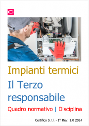 Impianti termici: la figura del Terzo responsabile