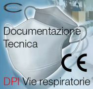 Documentazione tecnica DPI Vie respiratorie