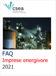 FAQ Imprese energivore (Decreto 21 dicembre 2017)
