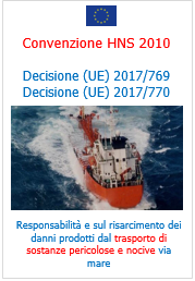 Convenzione HNS 2010 - Decisione (UE) 2017/769 - 2017/770