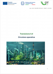 Transizione 5.0 Circolare operativa del 16.08.2024