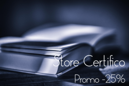 Store Certifico: Promo -25% su tutti i Prodotti fino al 31 Agosto