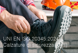 UNI EN ISO 20345:2024 | Calzature di sicurezza (DPI)