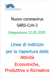 COVID-19 | Linee guida riapertura attività Economiche e Produttive Rev. 22.05.2020