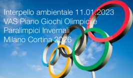 Interpello ambientale 18.05.2023 - VAS Piano Giochi Olimpici e Paralimpici Invernali di Milano Cortina 2026