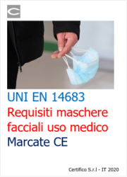 UNI EN 14683 | Requisiti maschere facciali uso medico Marcate CE