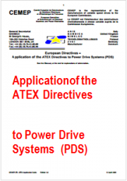 Application of the ATEX Directives to Power Drive Systems (PDS)