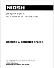 NIOSH No 80‐106 Working in Confinated Spaces