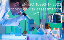 EN ISO 10993-17:2023 | Toxicological risk assessment of medical device constituents