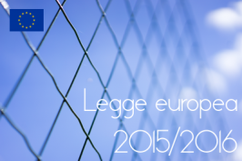 Legge europea 2015-2016