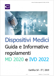 Dispositivi medici: Guida e Informative regolamenti MD 2020 e IVD 2022