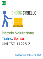 Metodo Snook Ciriello - Valutazione Traino/Spinta UNI ISO 11228-2