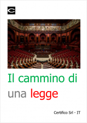 Il cammino di una  legge