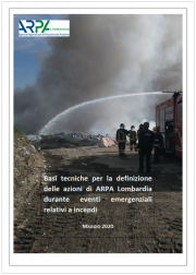 LG basi tecniche azioni eventi emergenziali incendi / ARPA Lombardia 