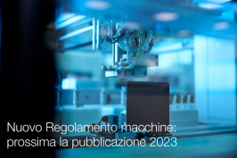 Nuovo Regolamento macchine 2023: prossima la pubblicazione