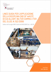 Linee Guida SNPA End of Waste art. 184 ter co. 3 ter TUA
