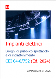 Impianti elettrici luoghi di pubblico spettacolo