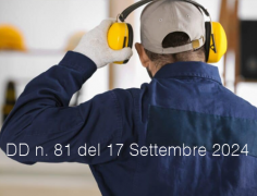 Decreto direttoriale n. 81 del 17 Settembre 2024