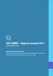 Rapporto Annuale 2019 UNMIG