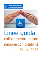 Linee guida in materia di collocamento mirato delle persone con disabilità