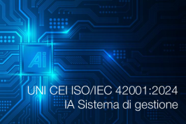 UNI CEI ISO/IEC 42001:2024 - IA Sistema di gestione