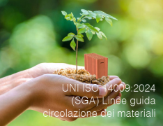 UNI ISO 14009:2024 / (SGA) Linee guida circolazione dei materiali 