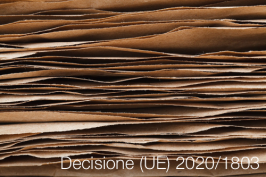 Decisione (UE) 2020/1803