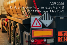 ADR 2025 Draft amendments to annexes A and B | WP 113th Sess. May 2023
