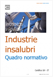 Industrie insalubri | Quadro normativo