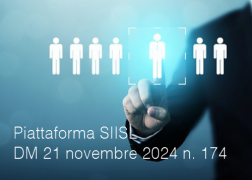 Piattaforma SIISL - DM 21 novembre 2024 n. 174