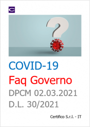 COVID-19 | Faq Governo DPCM 02.03.2021 / DL 30/2021
