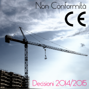 Decisioni di ritiro dal mercato Non conformità CE Macchine - 2014/2015