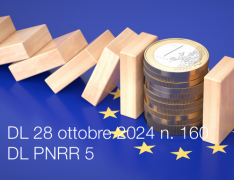 Decreto-Legge 28 ottobre 2024 n. 160