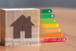 Interpello ambientale 07.02.2025 - APE immobili locati Interpello ambientale 07.02.2025 - APE immobili locati