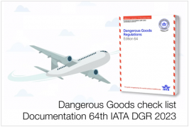 Dangerous Goods check list / Documentation 64th IATA DGR 2023