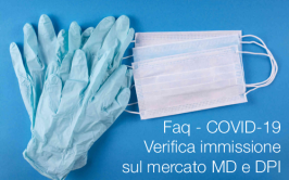 Faq COVID-19 | Verifica immissione sul mercato MD e DPI