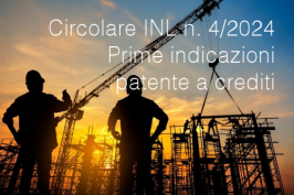 Circolare INL n. 4 del 23 Settembre 2024