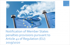 Notifica degli Stati membri sanzioni art. 41 Regolamento (UE) 2019/1020