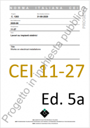 CEI 11-27 Ed. 5a